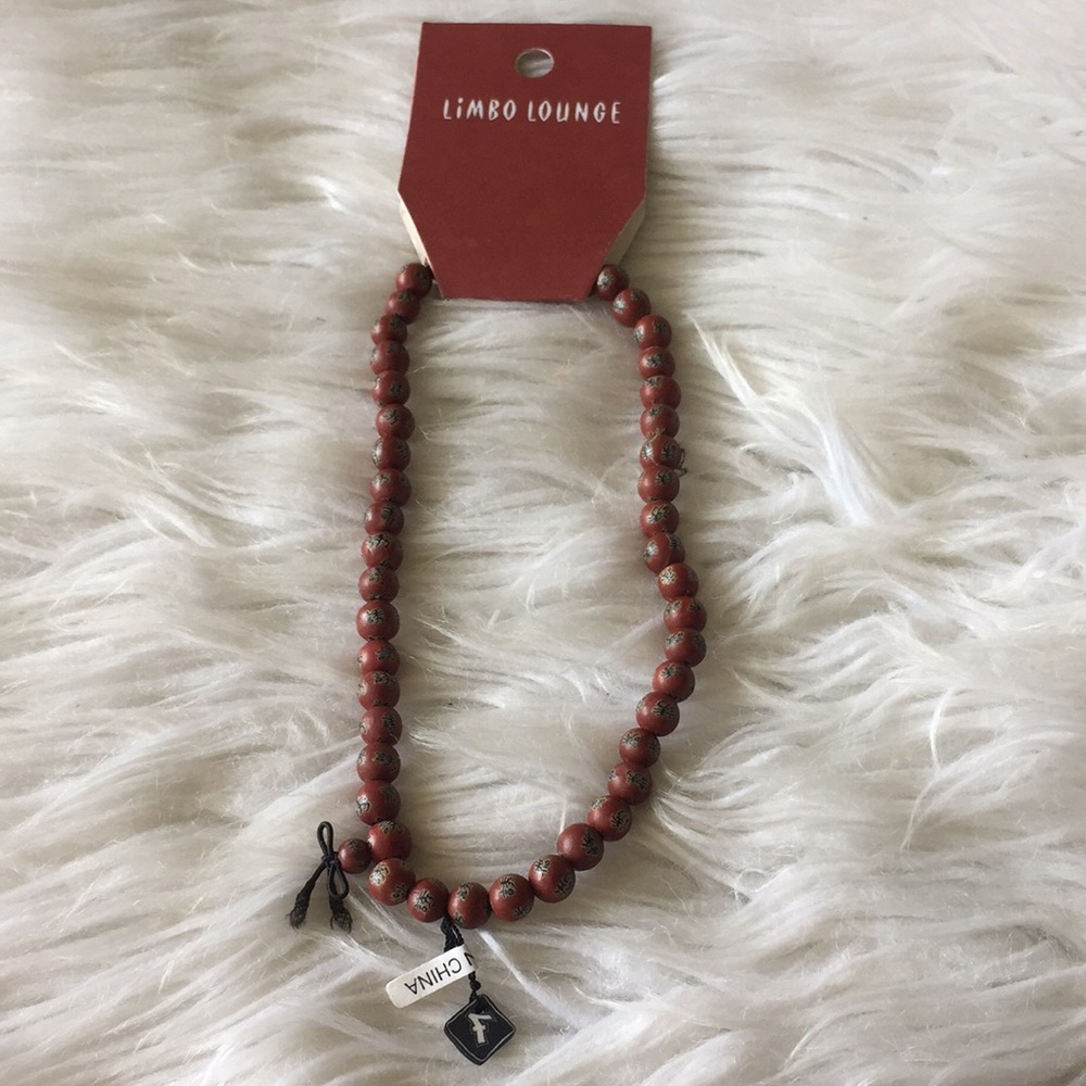 Limbo Lounge beaded choker